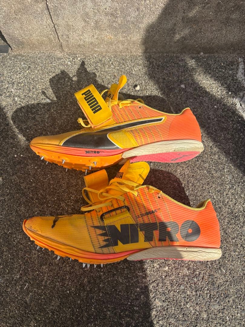 PUMA evospeed longjump nitroElite 幅跳び