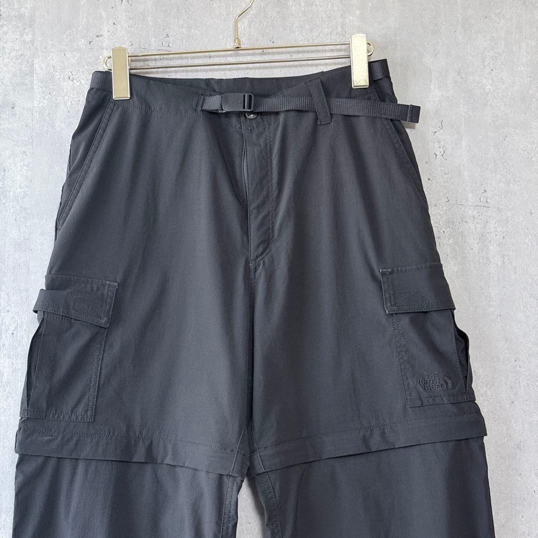 ザノースフェイス ジップオフフィールドパンツ ユニセックス ブラック 2way