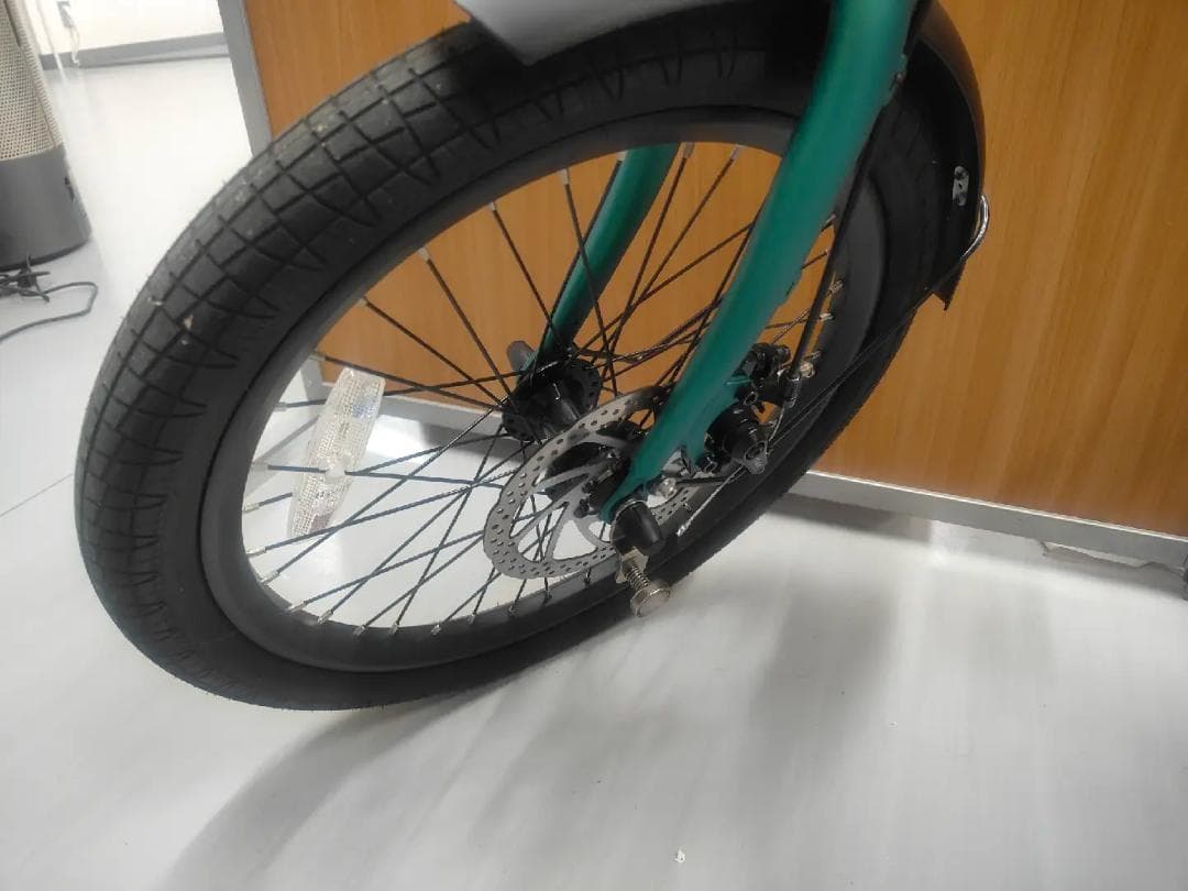 【新生活応援セール開催中！】折り畳み電動アシスト自転車ERWAY A01グリーン