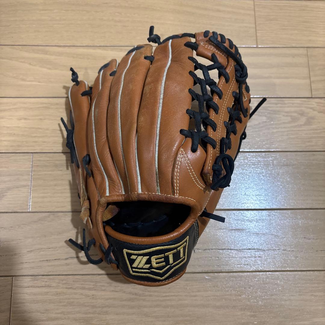ZETT 軟式 外野用 即戦力 型付き 良型 人気カラー