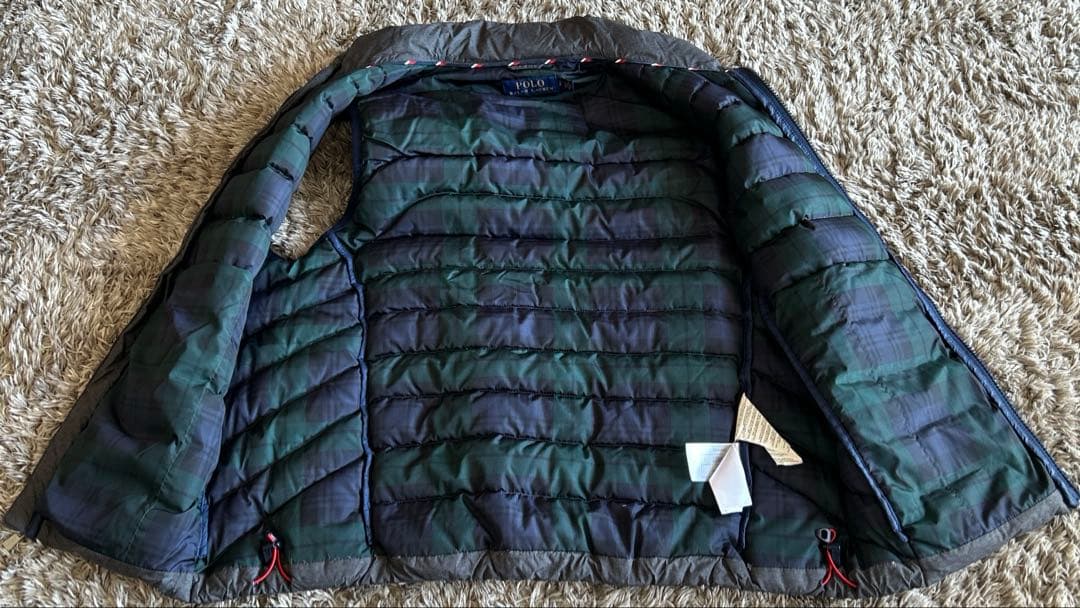 Ralph Lauren グレー ダウンベストSPサイズ