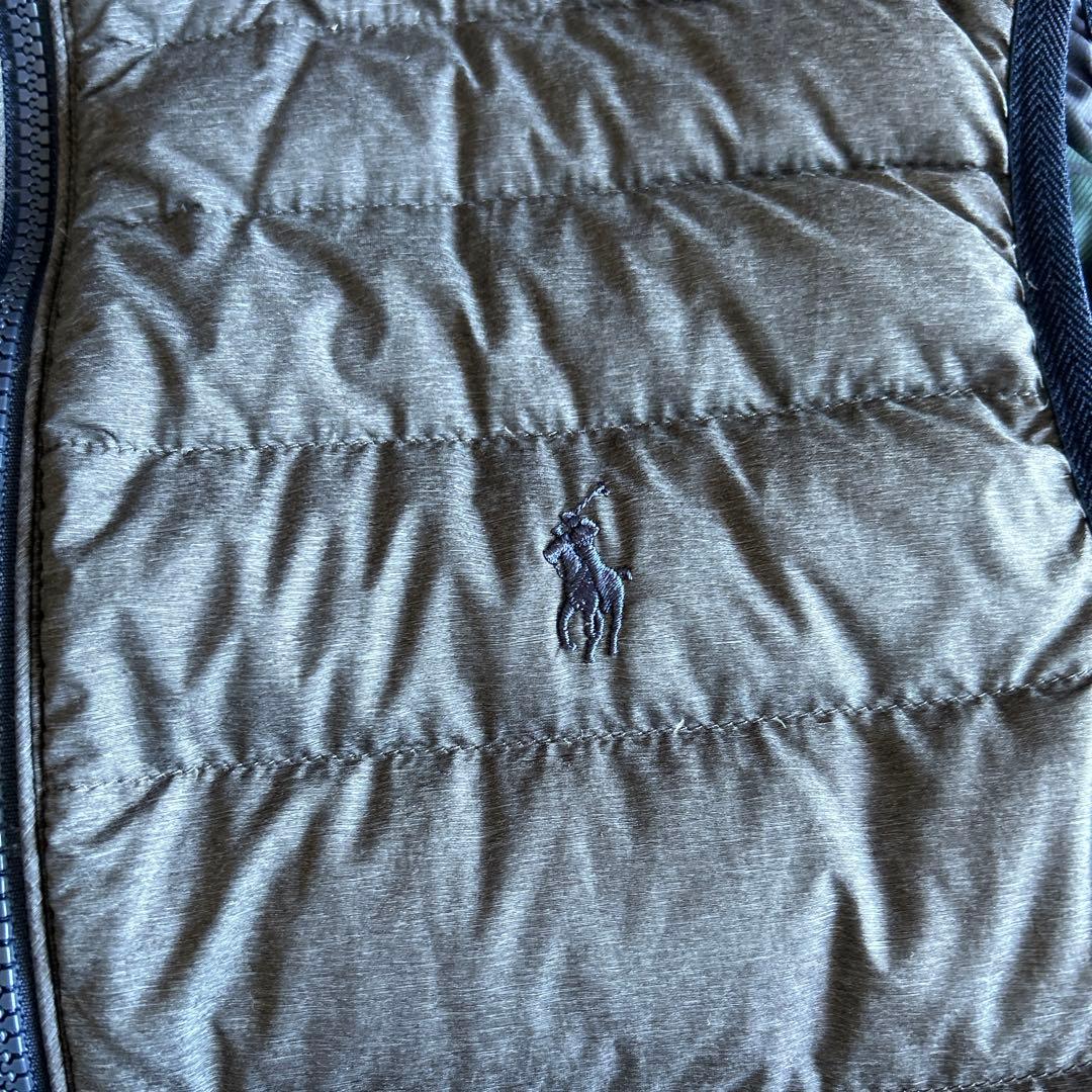 Ralph Lauren グレー ダウンベストSPサイズ