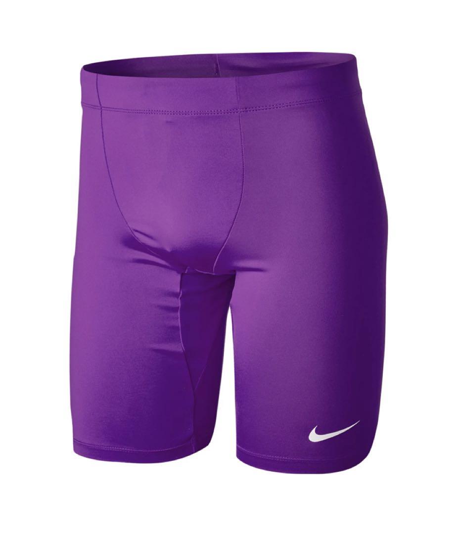 NIKE ハーフタイツ パープル S