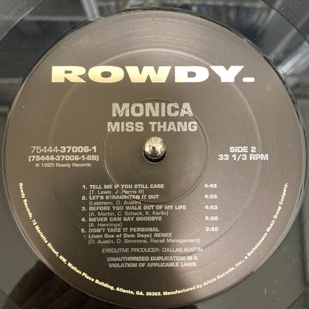 【名盤】Monica - Miss Thang LP