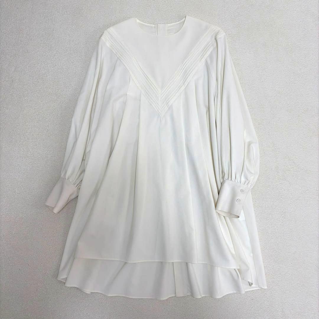 ADORE アドーア ドライレーヨン ピンタック プリーツ オーバーサイズ