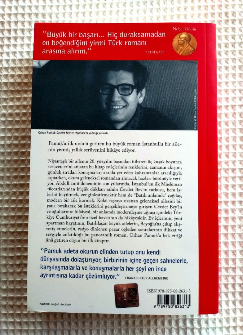 【トルコ語】オルハン・パムク　Cevdet Bey ve Oğulları