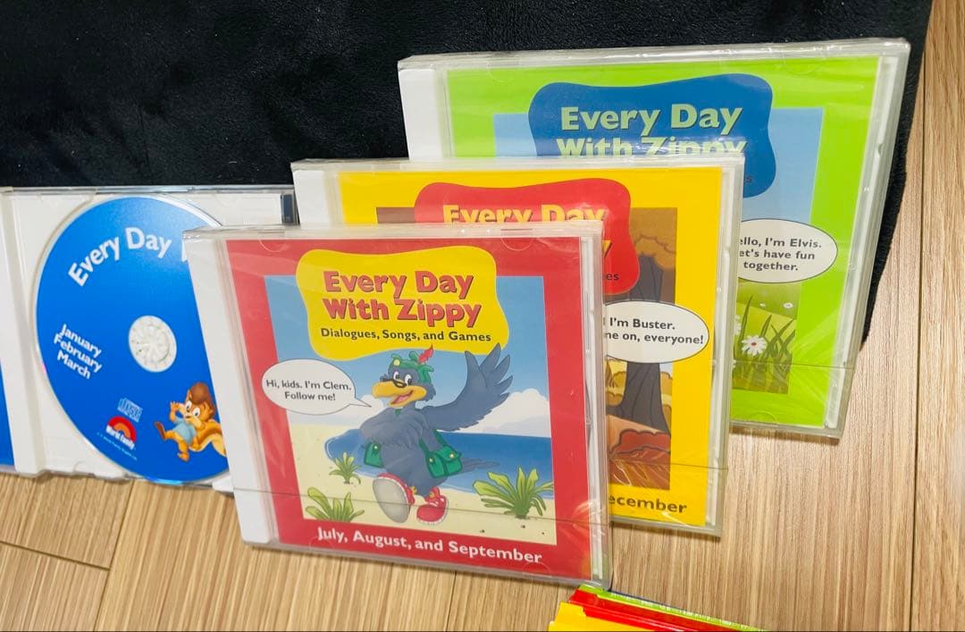【美品/未開封多数】DWE Every Day With Zippy フルセット