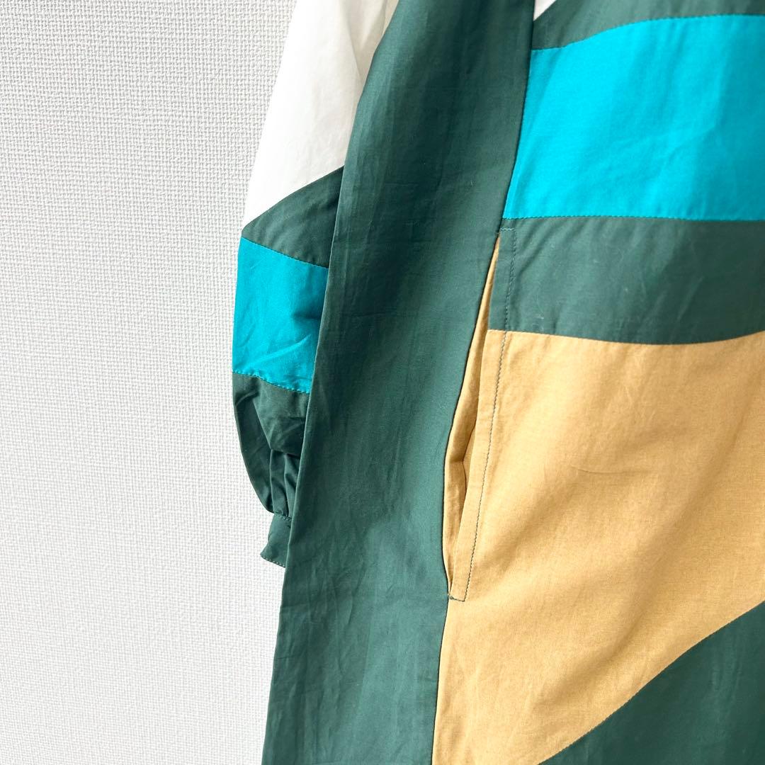 美品✨サラマリカ　Cotton Triangle Patchwork Dress