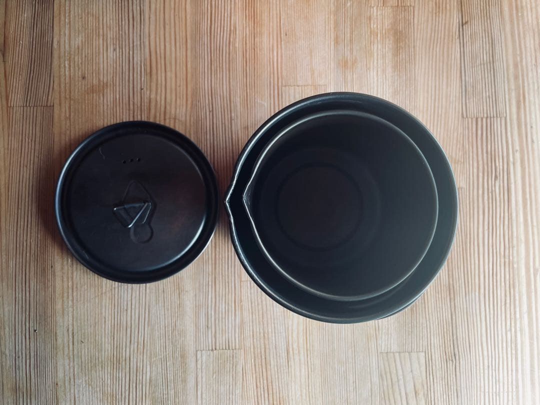 TOAKS ULチタンポット550ml+375 ml スタッキング