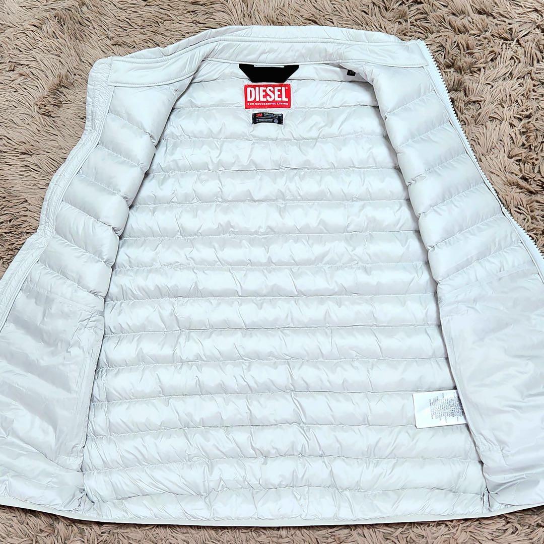 未使用級✨ DIESEL ディーゼル ダウンベスト キルティング 3M Lサイズ