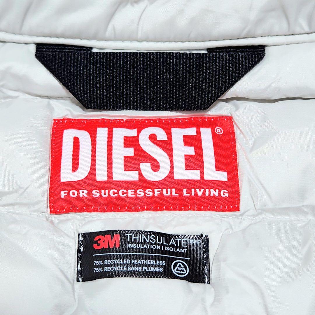 未使用級✨ DIESEL ディーゼル ダウンベスト キルティング 3M Lサイズ