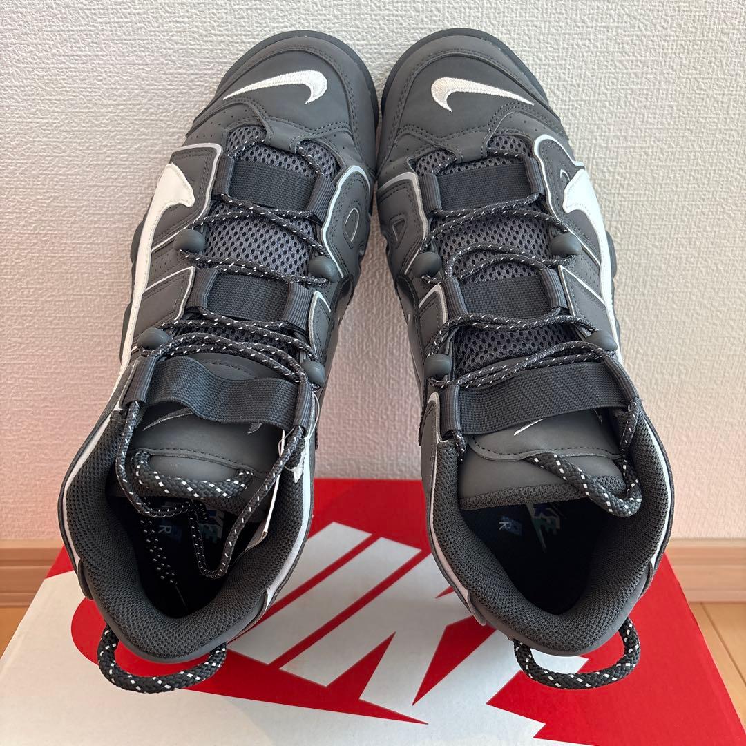 新品未使用　Nike バスケットボールシューズ グレー/ホワイト