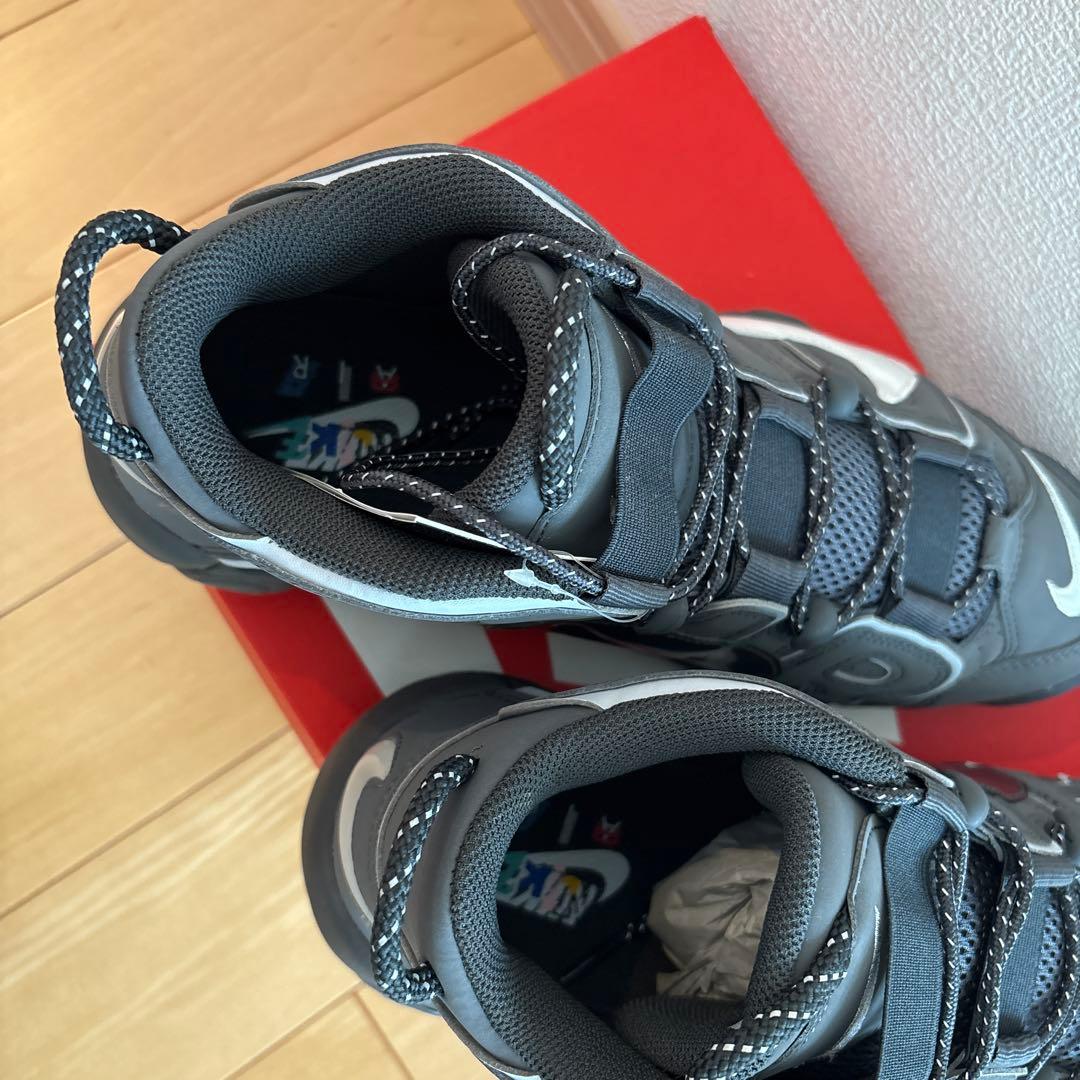 新品未使用　Nike バスケットボールシューズ グレー/ホワイト