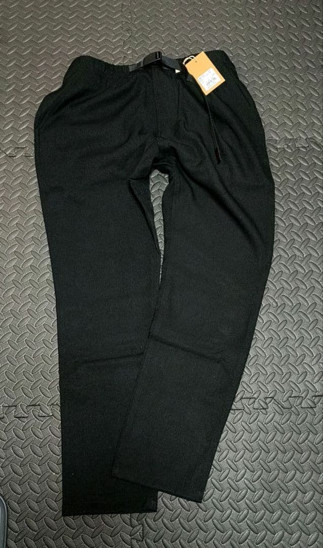 【新品タグ付】グラミチ ウールライク スラックス 黒 L