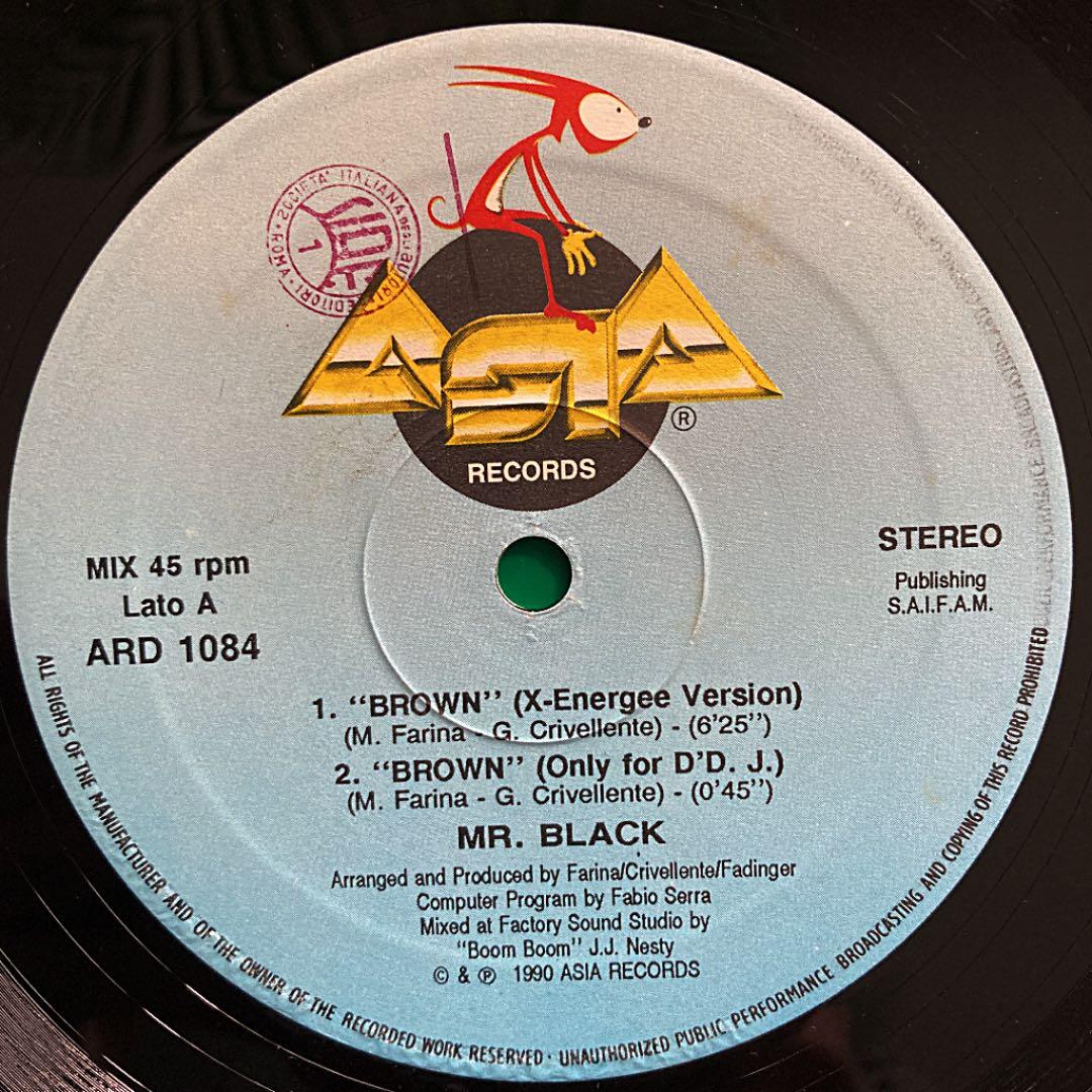 BROWN／MISTER BLACK EUROBEAT MAHARAJA