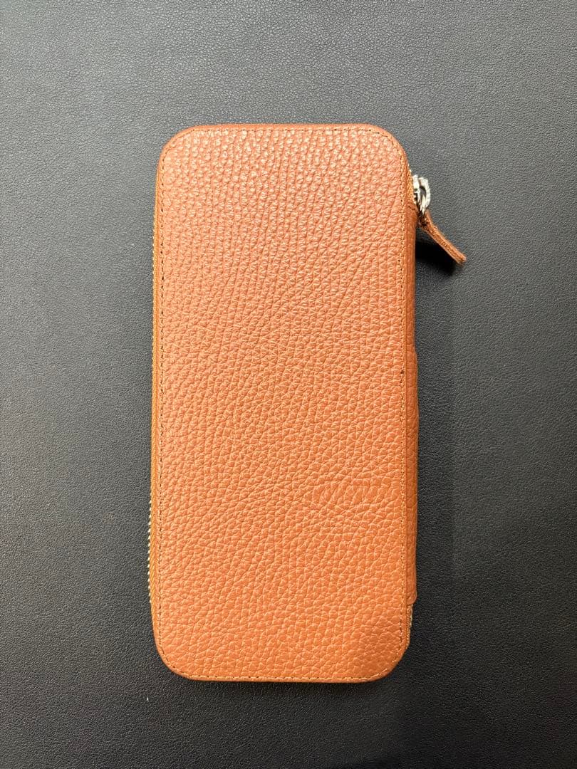 Luddite Adria Leather ラウンドジップペンケース
