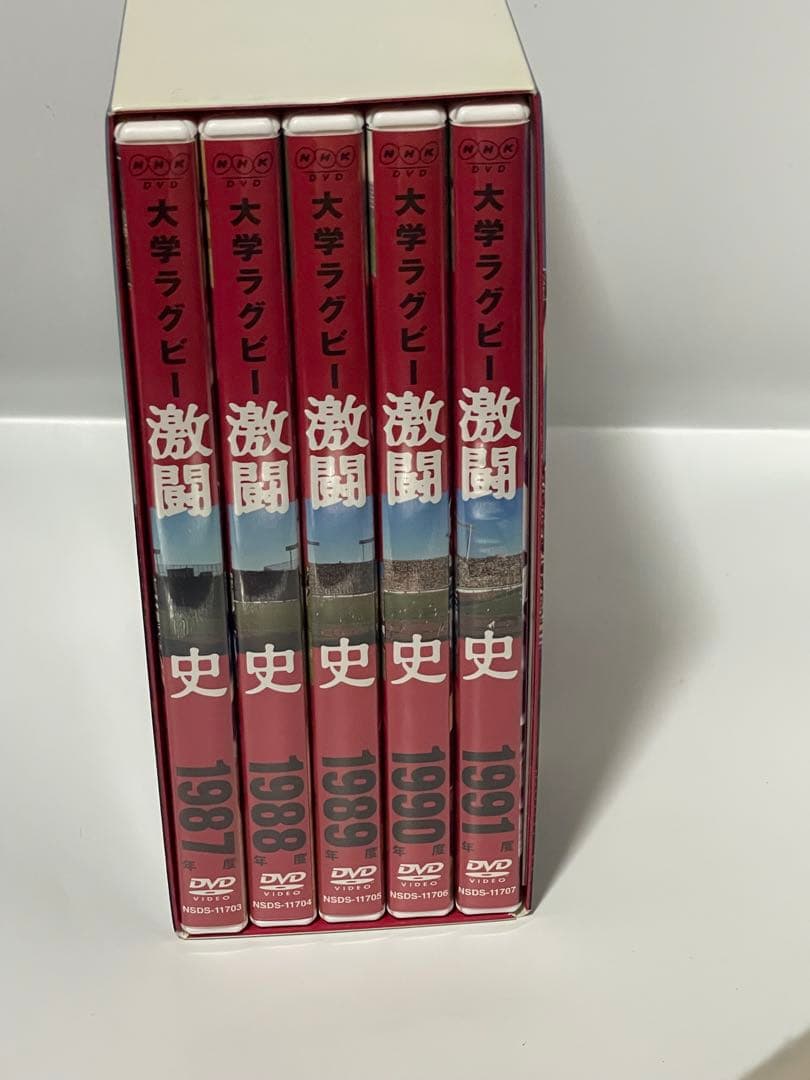大学ラグビー激闘史 1987年度～1991年度 DVD-BOX〈5枚組〉