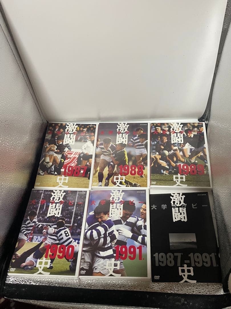 大学ラグビー激闘史 1987年度～1991年度 DVD-BOX〈5枚組〉