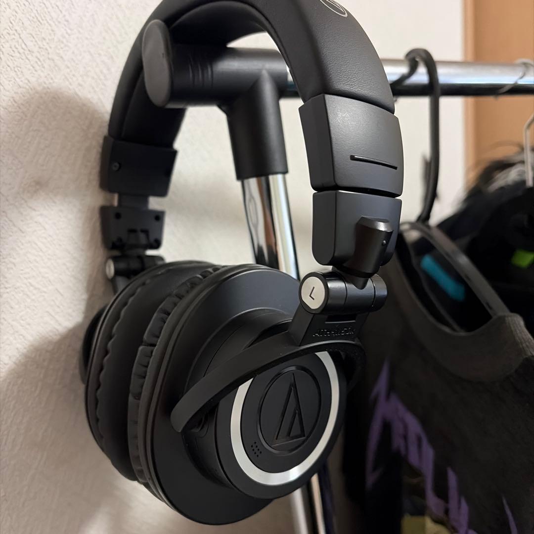 Audio-Technica ATH-M50x ワイヤレス ヘッドホン ブラック