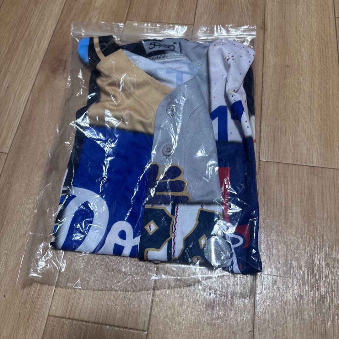 n*c様 非売品 大谷翔平 サインプリント歴代ミックスユニフォーム　ドジャースW