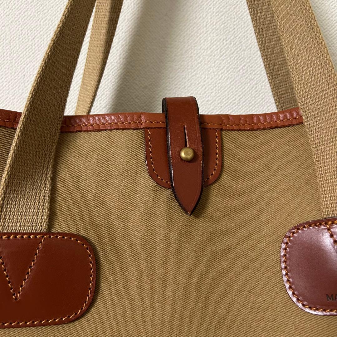 【完売・美品】BSHOP 別注Brady DERWENTトートバッグ　KHAKI