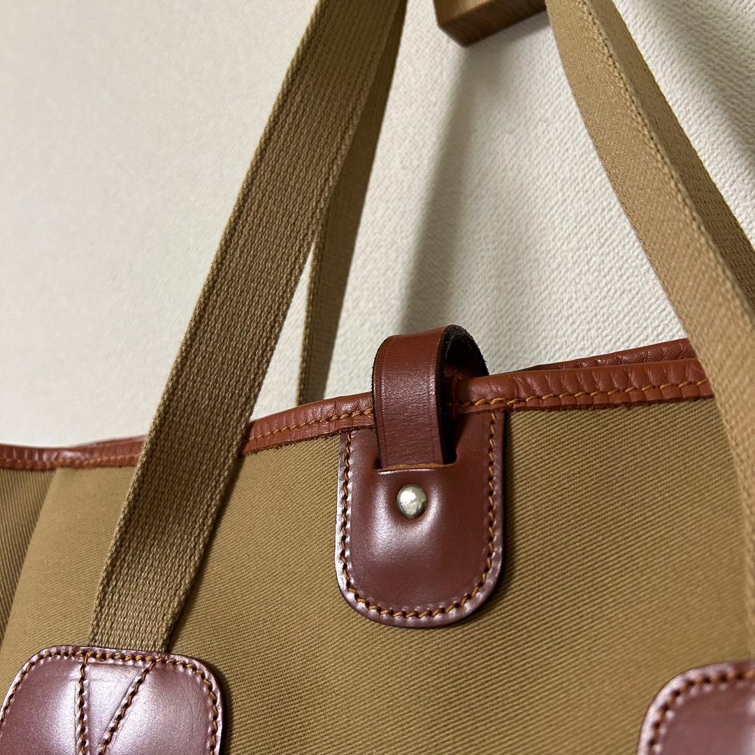 【完売・美品】BSHOP 別注Brady DERWENTトートバッグ　KHAKI