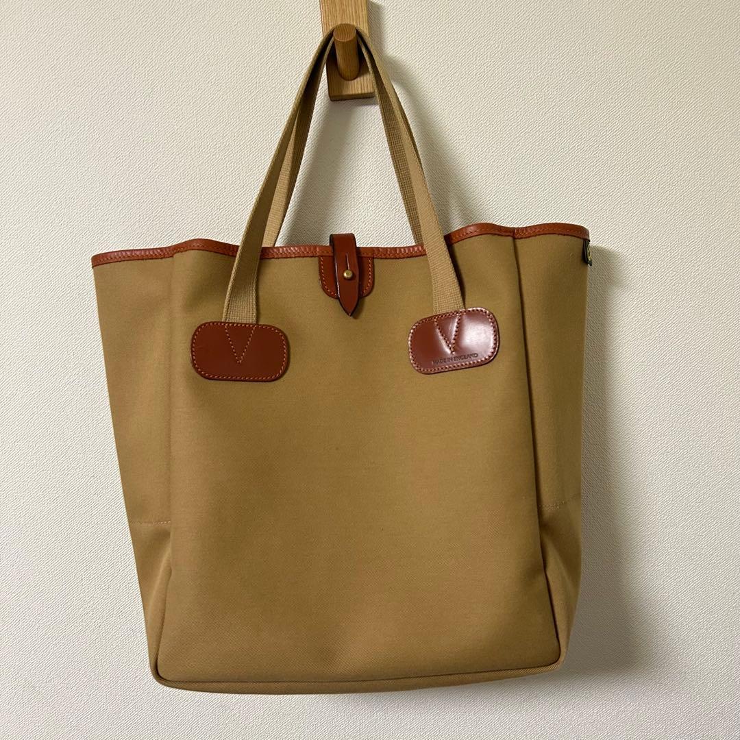 【完売・美品】BSHOP 別注Brady DERWENTトートバッグ　KHAKI