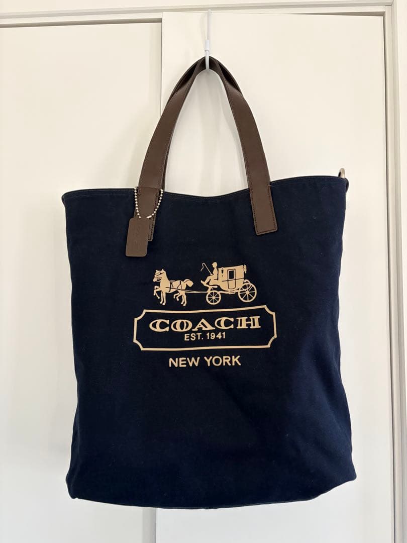 COACH レザー トートバッグ リバーシブル