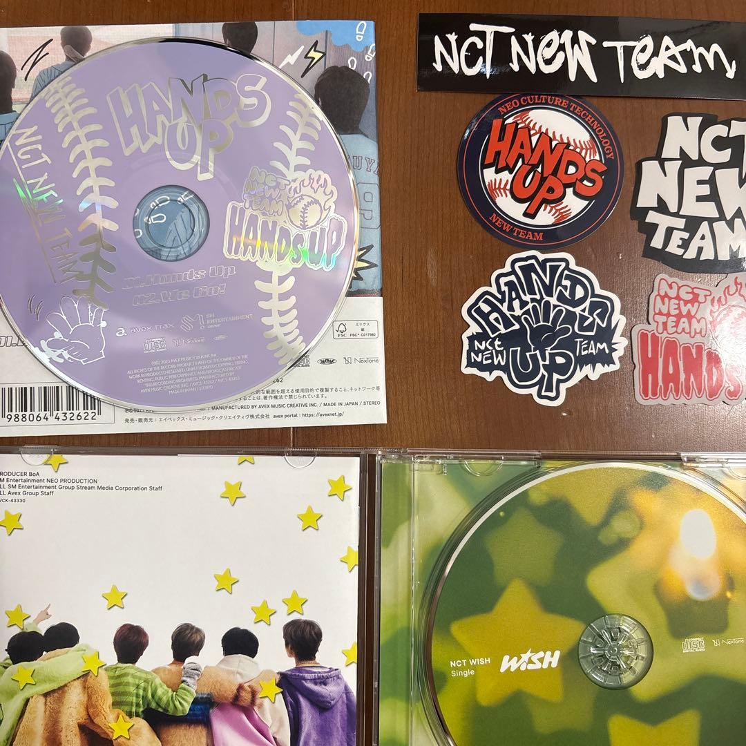NCTWISH、NCT NEW TEAM HANDS UP WISH、ペンライト