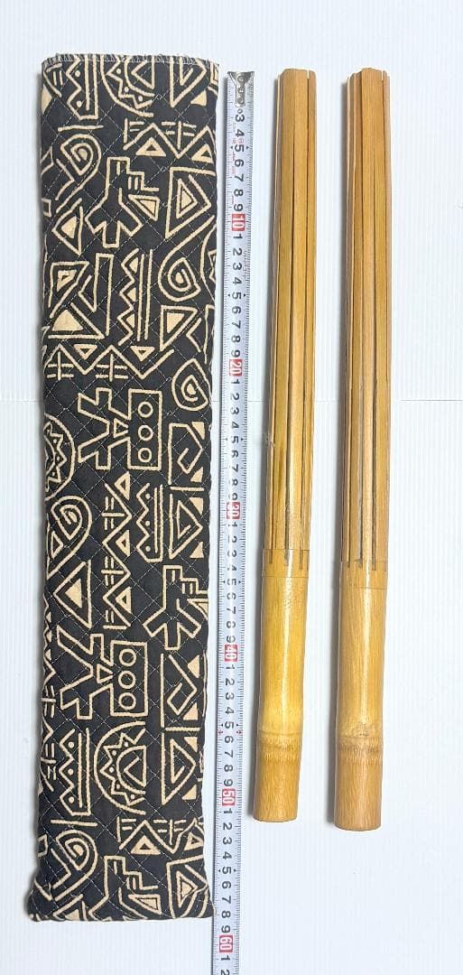 フラダンス 打楽器 プイリ（Puʻili） 50cm 手作り収納袋付き