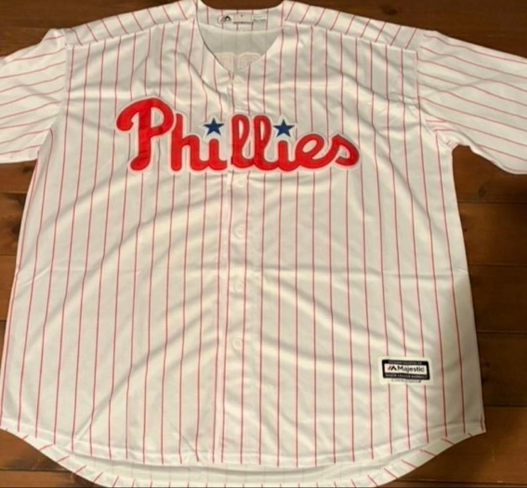 MLB フィリーズ　ブライス　ハーパー　ユニフォーム　XXXL マジェスティック
