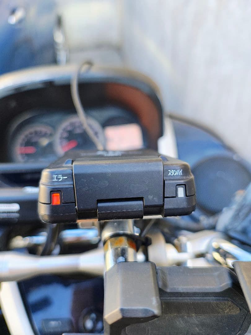 バイクETC車載器　日本無線　JRM-12 取付土台付属