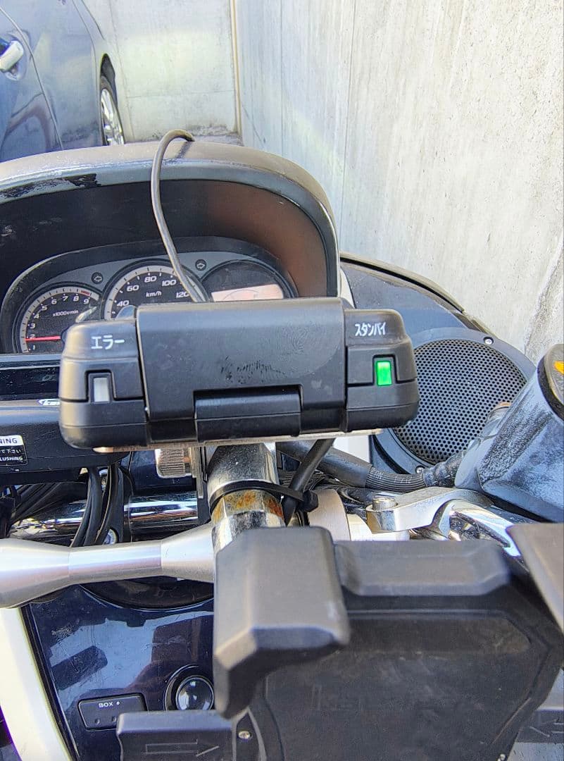 バイクETC車載器　日本無線　JRM-12 取付土台付属