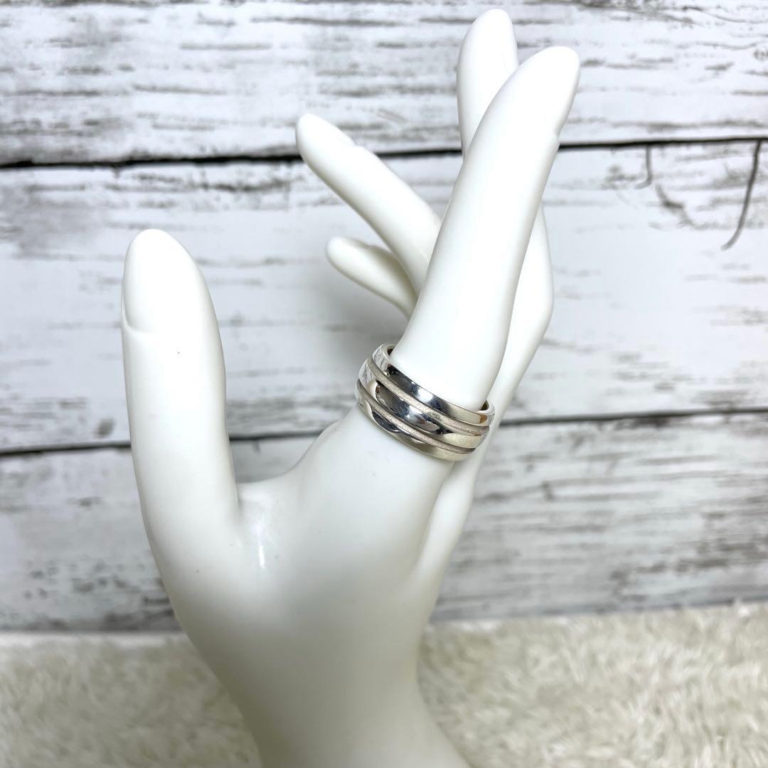 TIFFANY&Co.ティファニー　グルーブドリング　18号 メンズ/レディース