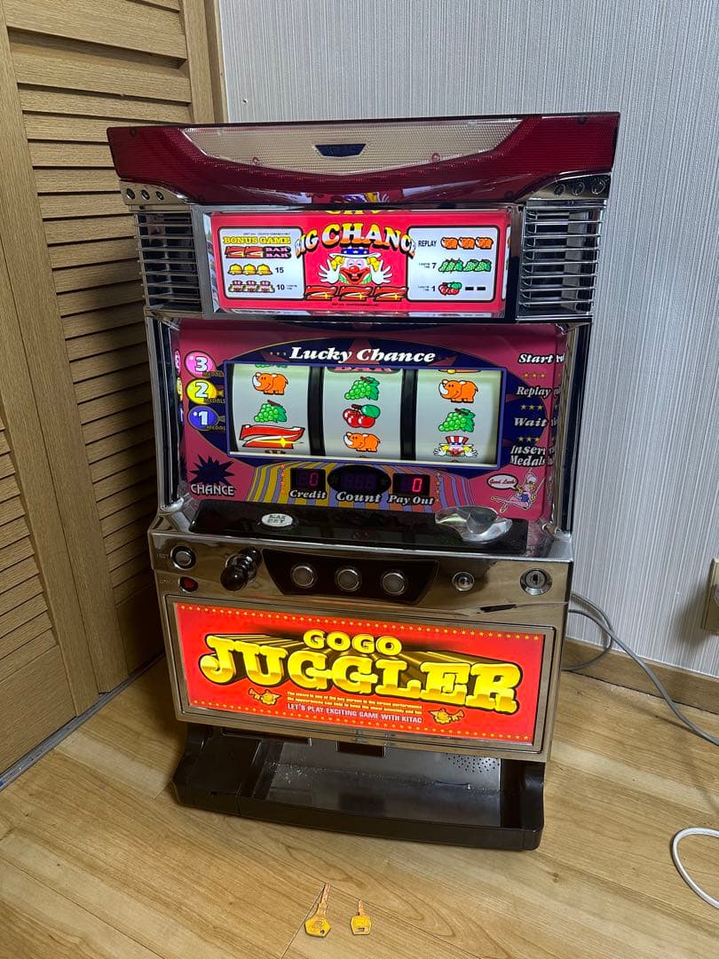 ◇ GOGOジャグラー2 実機　5号機　北電子　不要機付