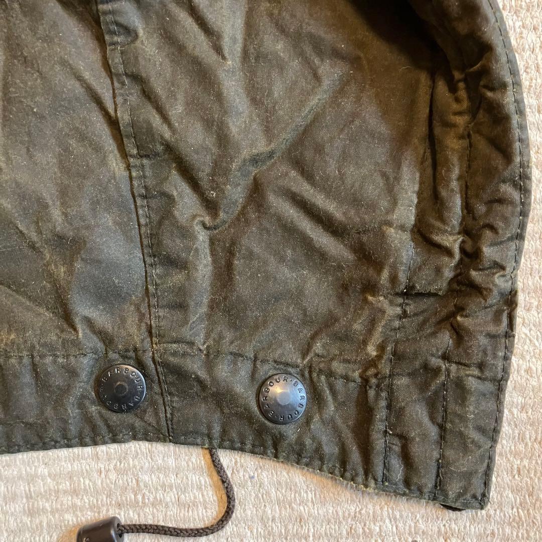 Barbour バブアー フード 3ワラント 80s ヴィンテージ
