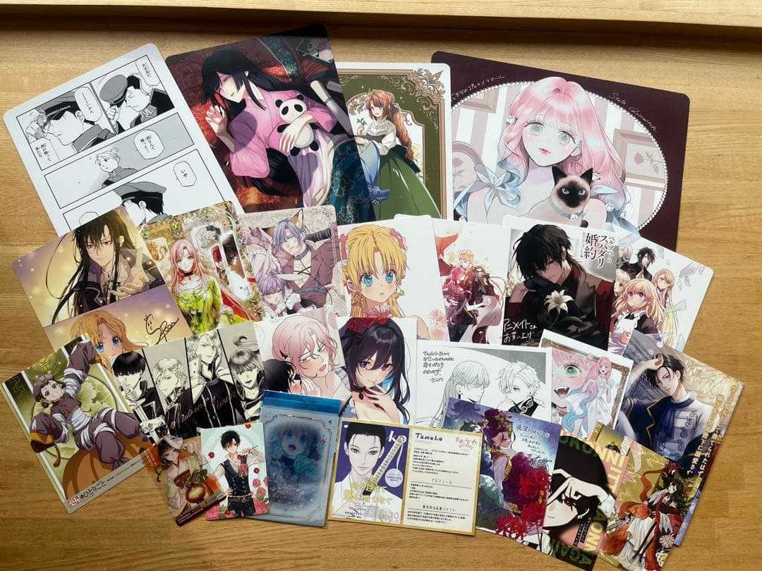 アニメイトなど　漫画特典　ビジュアルボード　ポストカード