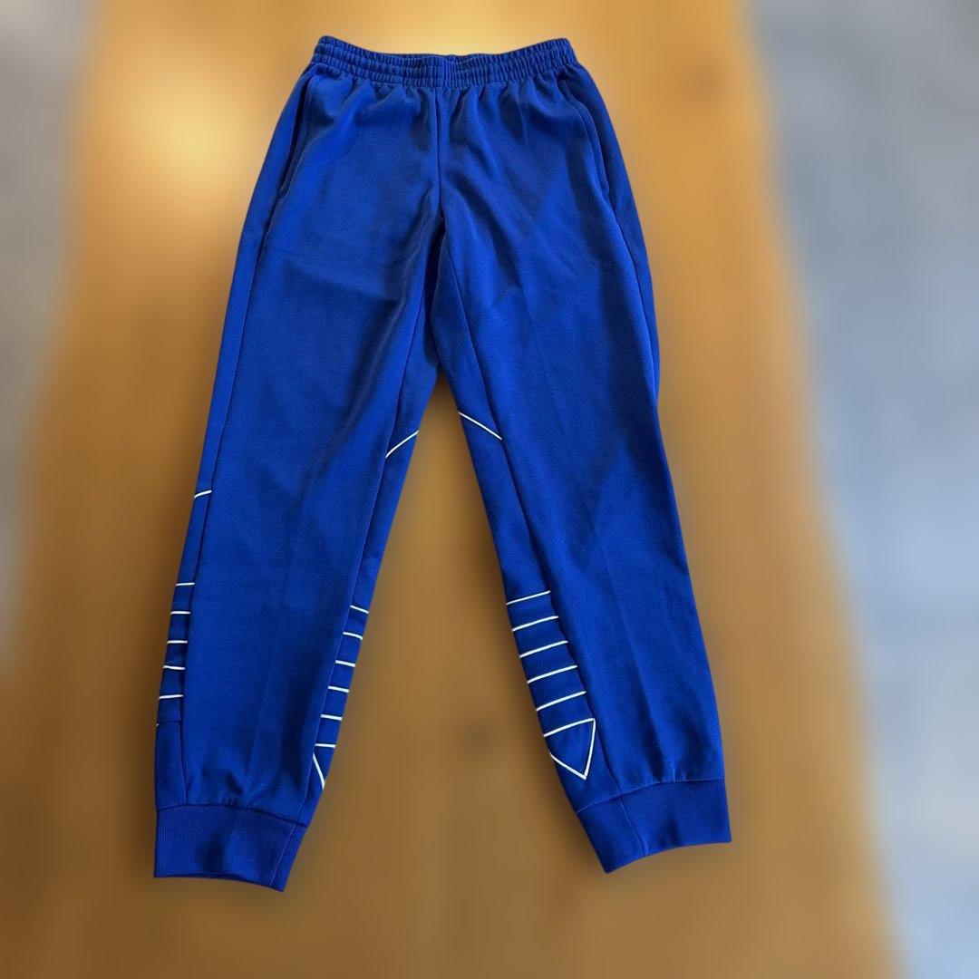 レア★adidasアディダス ジャージパンツ 青ブルー