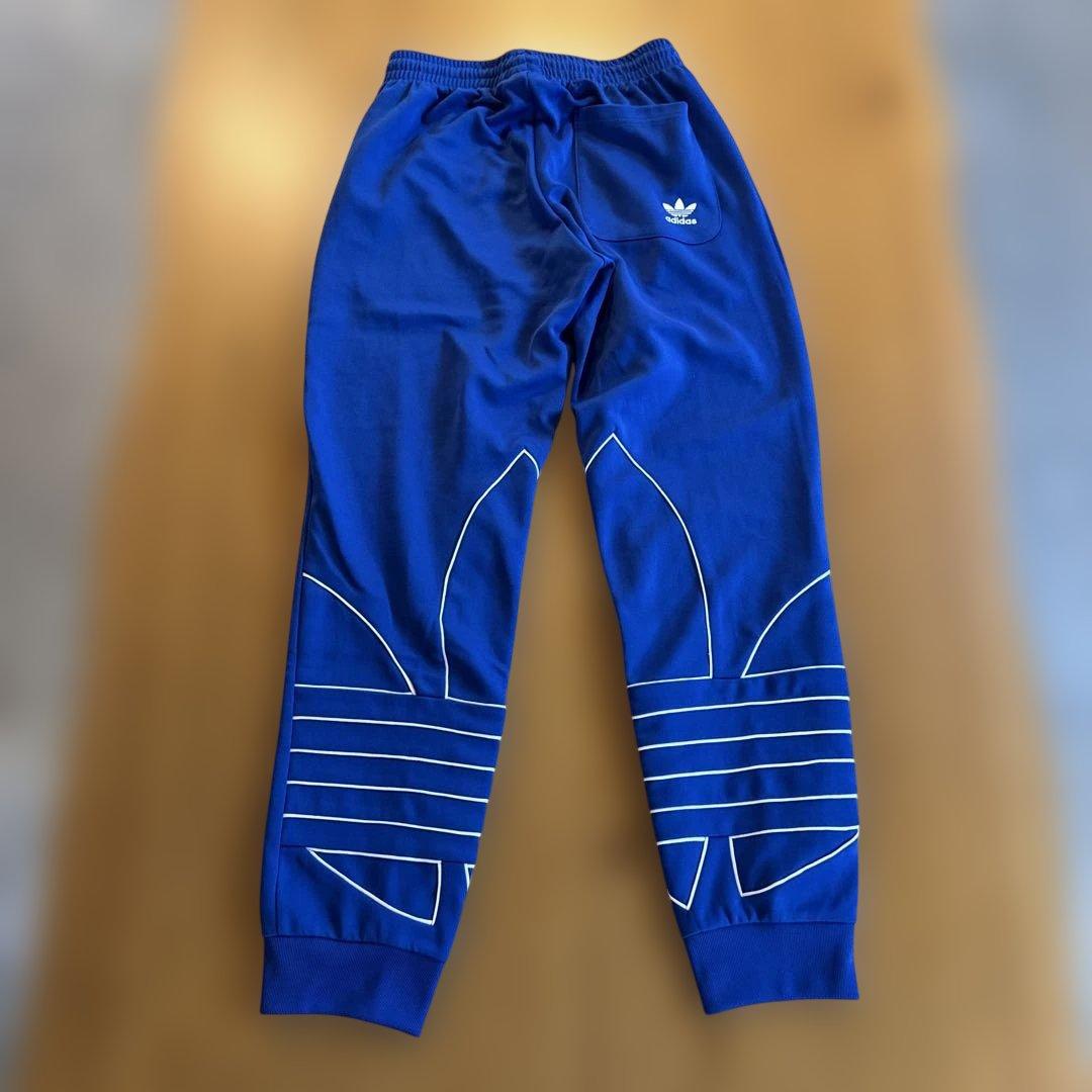 レア★adidasアディダス ジャージパンツ 青ブルー
