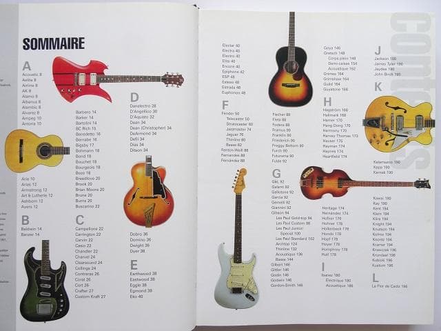 洋書◆ギター写真集 2000 本 ギブソン フェンダー レスポール ストラト