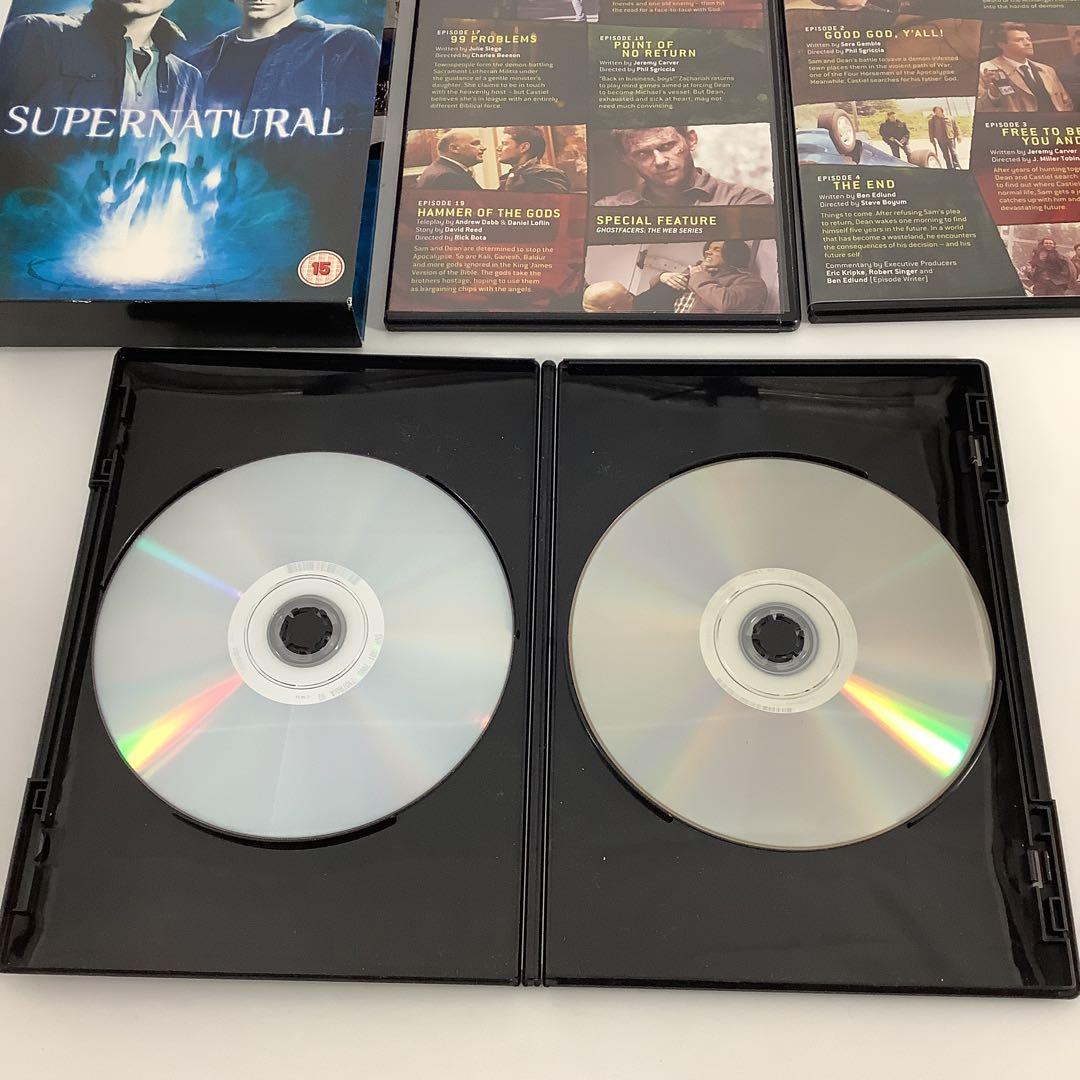 海外版DVD　スーパーナチュラル 第5シーズン　　　　　　　　　　3FDS