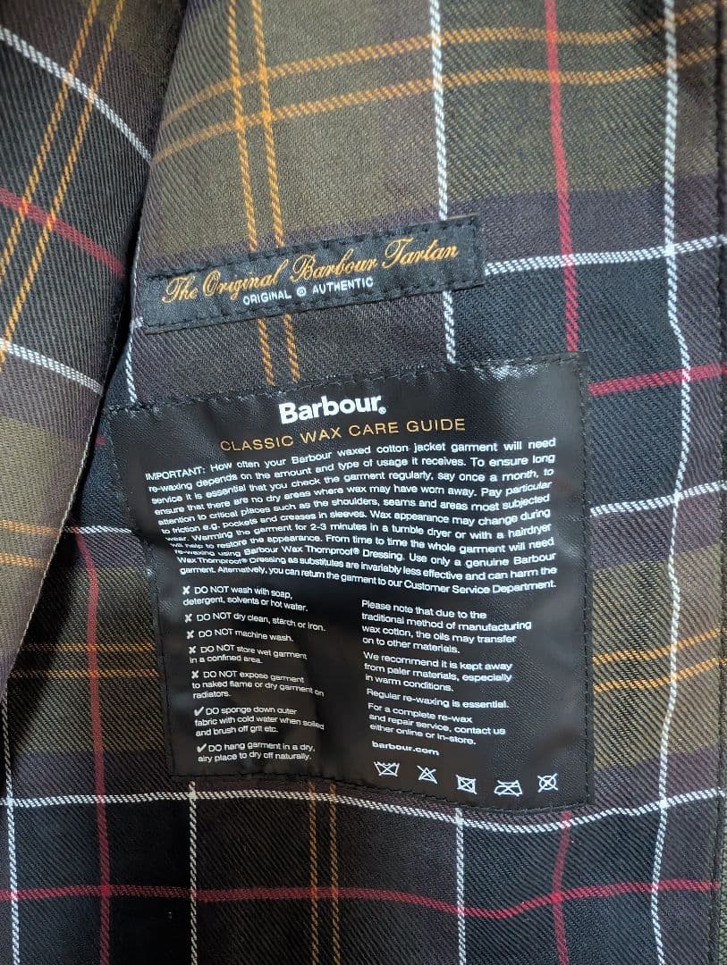 ゆうた　Barbour　Levi’s® Type II XS