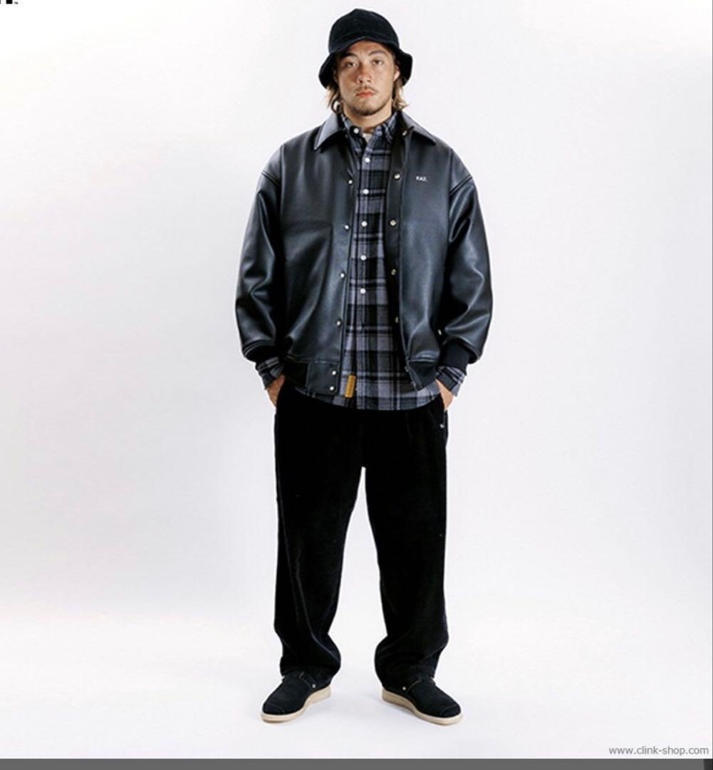 FAT COOPERS フェイク　レザー　ジャケット