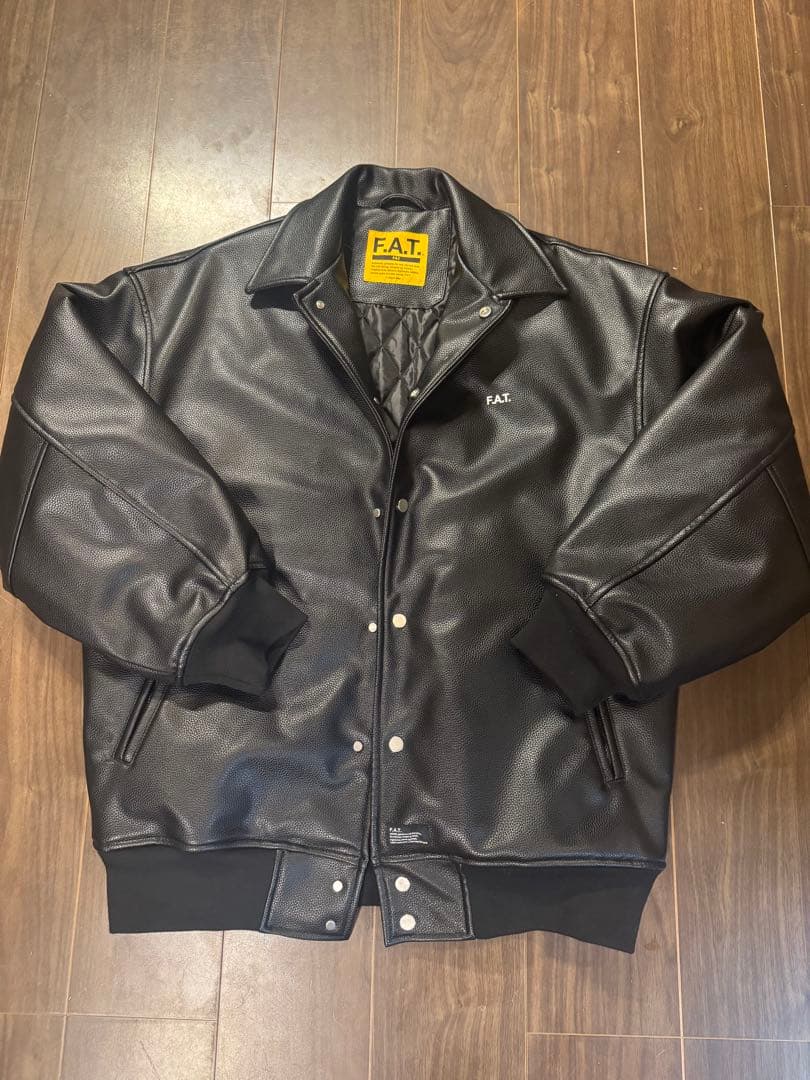 FAT COOPERS フェイク　レザー　ジャケット