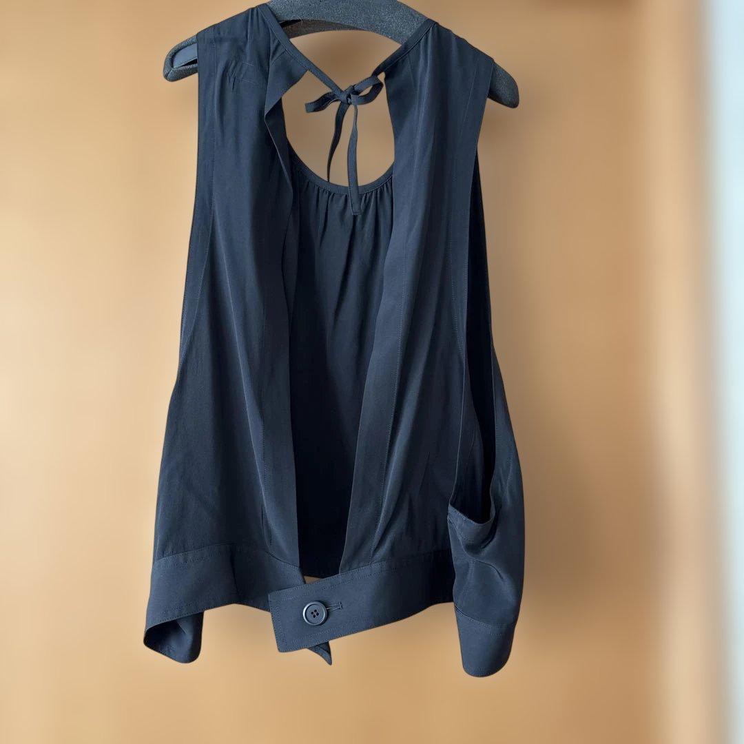 美品　ヨウジヤマモトYohji Yamamoto シルク　ベスト