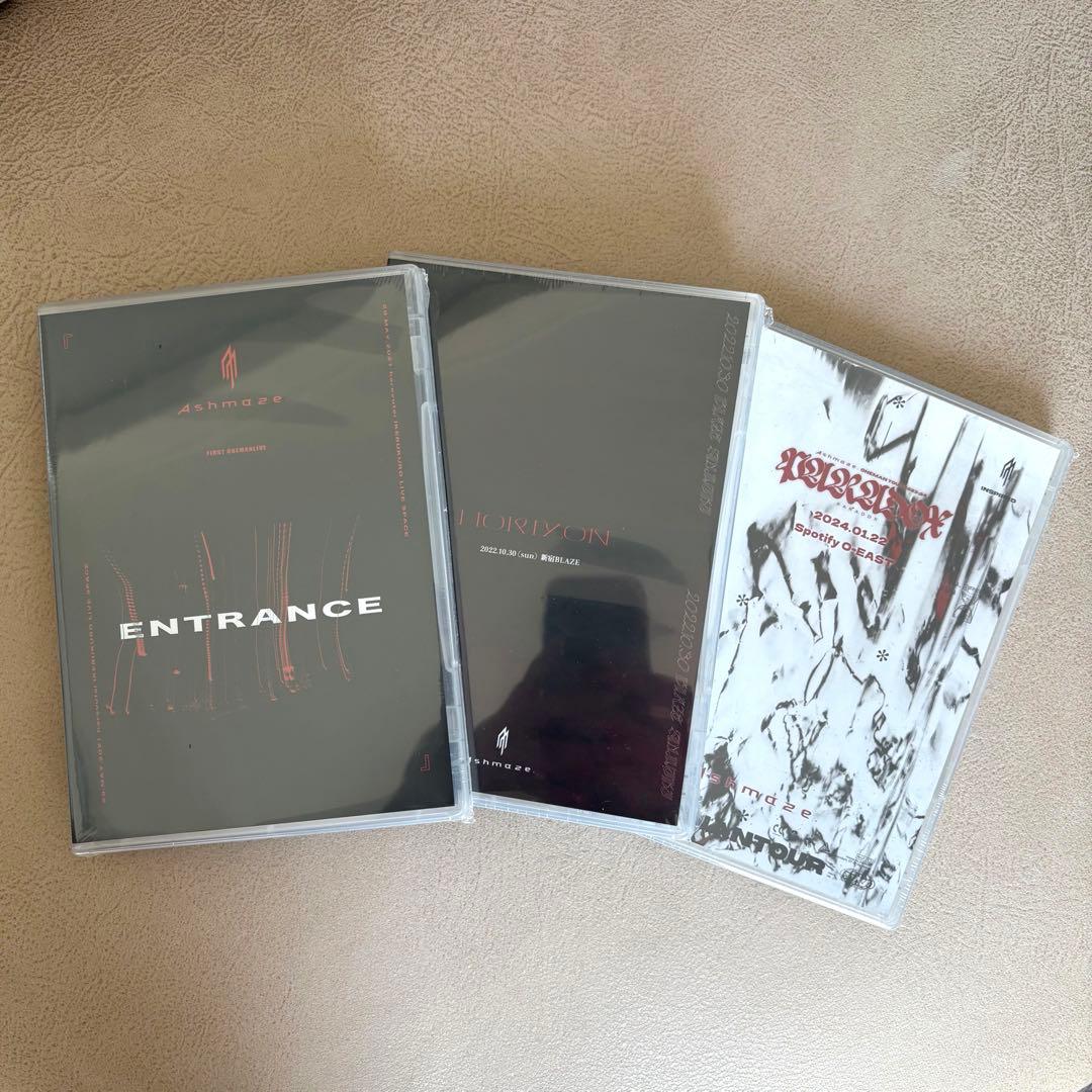 Ashmaze.　LIVE DVD セット