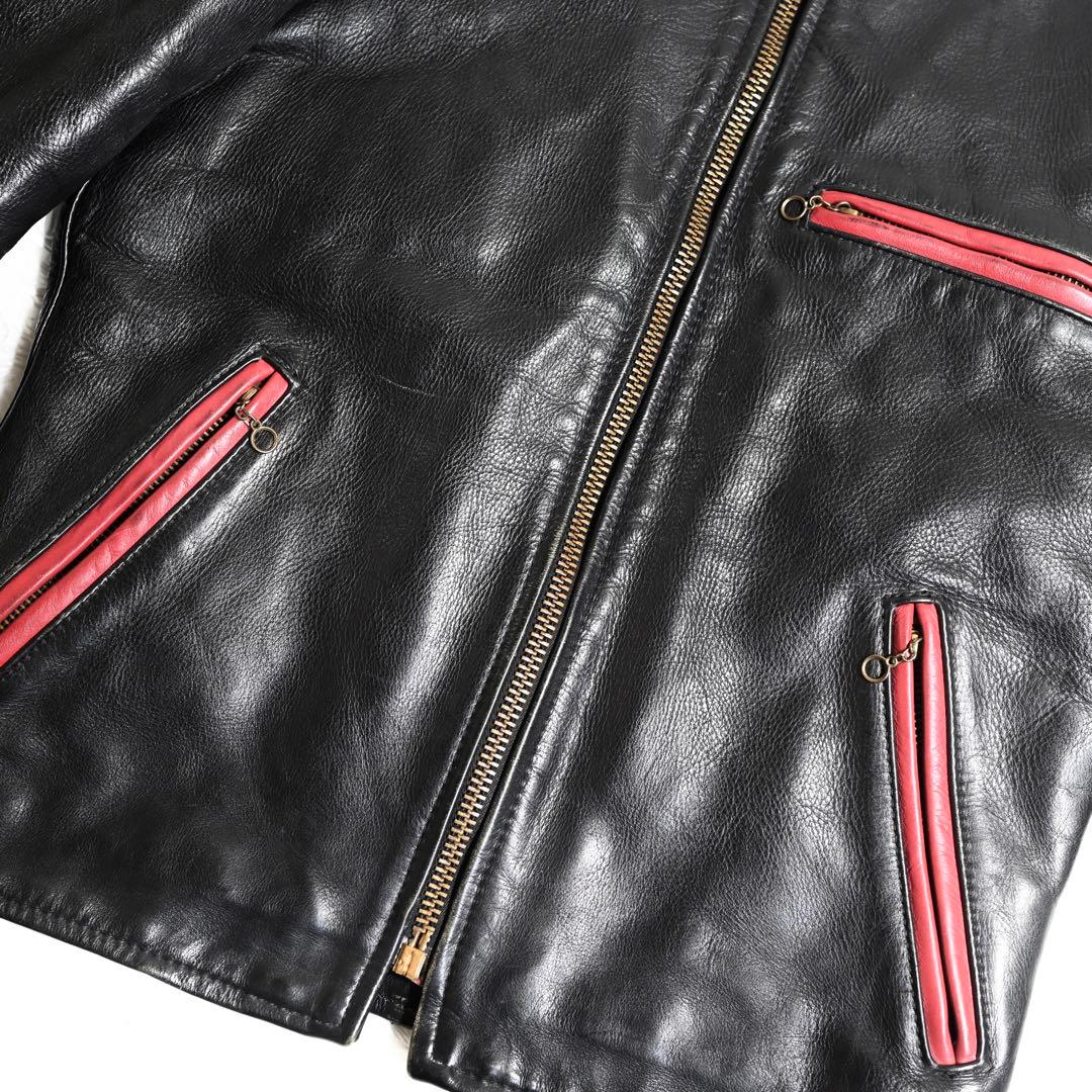オールドバンソン ライダースジャケット レザージャケット type D