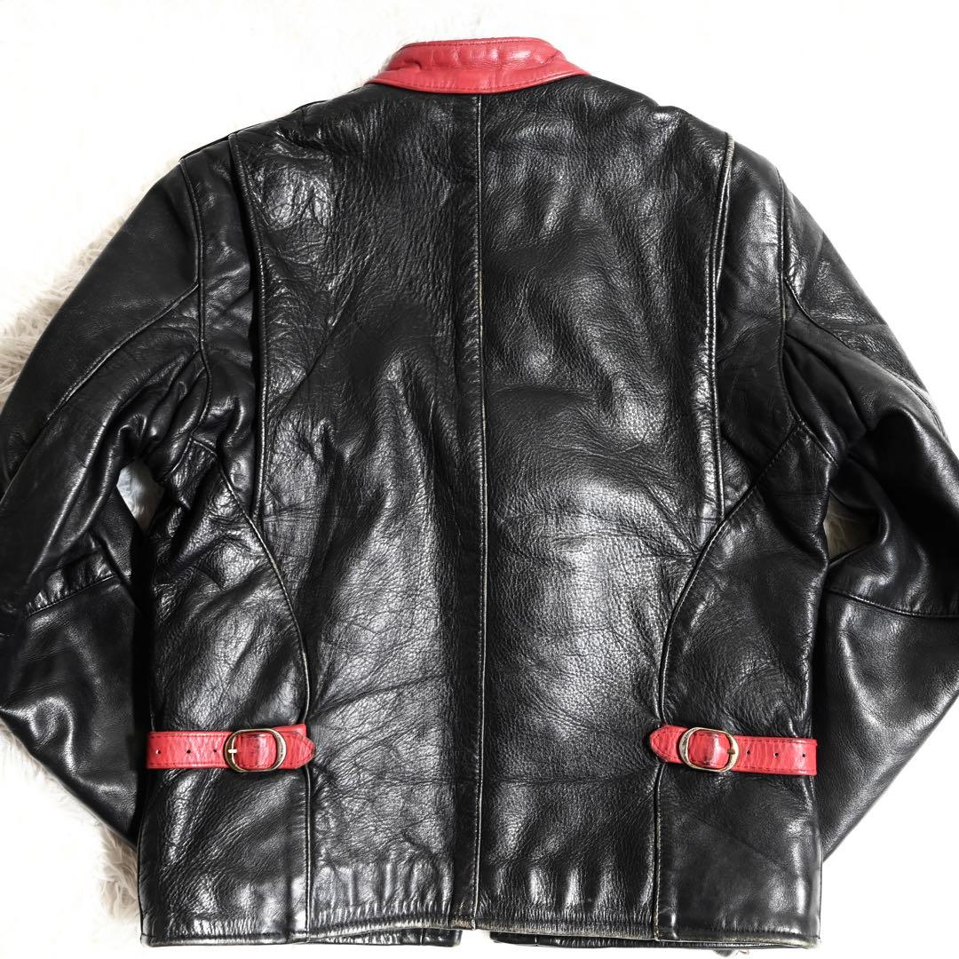 オールドバンソン ライダースジャケット レザージャケット type D