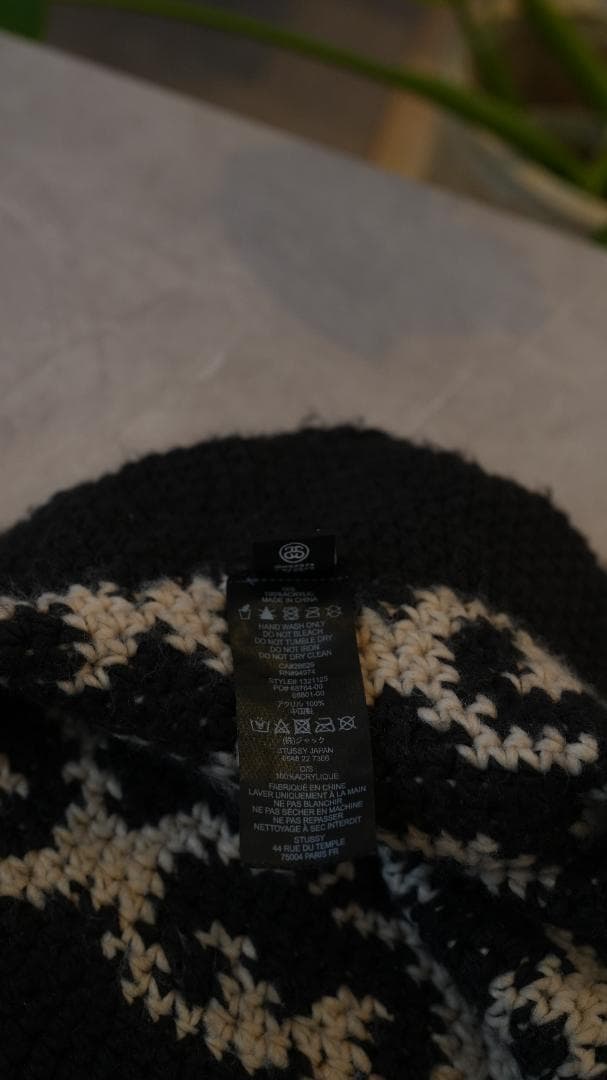 ステューシー STUSSY SS Knit Bucket Hat バケハ