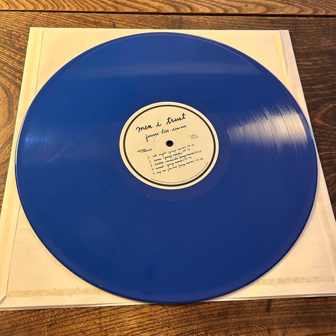 menitrust『Forever Live Sessions』レコード盤